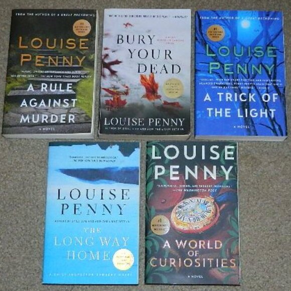 Louise Penny Lot of 5 Trade Paperback Books Bundle - Picture 1 of 7